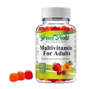 Greenfield Nutritions Halal Multivitamin Gummies for Adult - Gelatin-Free Chewable Multivitamin with Vitamin D3, B6, B12, Zinc & C – Halal Vitamins for Men and Women (90 Count)