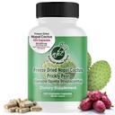 Nopal Cactus Capsules - Freeze Dried Prickly Pear Extract - Fiber Supplement for Metabolic Health Support - Rich in Betalains & Nitrates - Non-GMO - 120 Veggie Caps (1 Flasche)