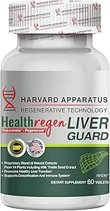 Harvard Apparatus Regenerativer Wächter 180 Tabletten - Leberreiniger Detox & Repair, Fatty Liver Unterstützung Erneuerte Ergänzung, 14+ Kräuter mit Silymarin Milchdistel, Artichoke, Dandelion und mehr