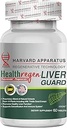 Harvard Apparatus Regenerative Liver Guard 180 compresse - Liver Cleanse Detox & Repair, Fatty Liver Support Renew Supplement, 14+ Herbs with Silymarin Milk Thistle, Artichoke, Dandelion and More