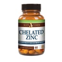 Suzy Cohen Chelated Zinc Supplements - 60 capsule Gentle on the Stomach - Lo zinco è per la crescita sana delle cellule e la formazione del DNA - Supporta la funzione immunitaria sana e la salute della pelle