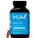 HUM Big Chill Rhodiola Rosea Supplemento, supplemento di calma di erbe adaptogenic, supporto per la messa a fuoco, calma e equilibrio di salute surrenale con 500mg Rhodiola Rosea Extract, senza glutine, 30 capsule vegan