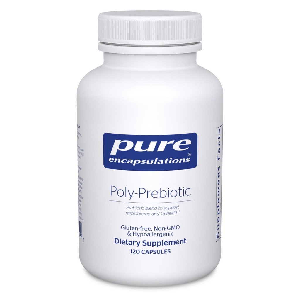 Pure Encapsulations Poly-Prebiotic | Prebiotic Blend zur Unterstützung von Mikrobiom und GI Health | 120 Kapseln*