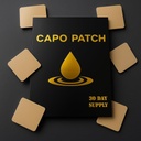 Capo Patch: 30 Gentle Skin-Adhesive Patches for Boosted Energy and Rejuvenation - Powered by Natural Extracts for Optimal Absorption