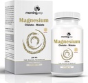 Chélate de bisglycinate de magnésium 240 capsules de Vegi 200mg Élémentaire par portion