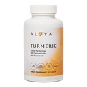 Alaya Naturals Turmeric Curcumin Supplement mit BioPerine – 750mg Per Serving, 95% Curcumin Extract Turmeric Capsules for Joint Comfort, Mobility & Absorption – Non-GMO, Vegan, Lab Tested