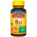 Nature faite de vitamine B12 1000 mcg, facile à prendre Sublingual B12 pour le soutien du métabolisme énergétique, 50 comprimés sans sucre rapidement dissous, approvisionnement de 50 jours