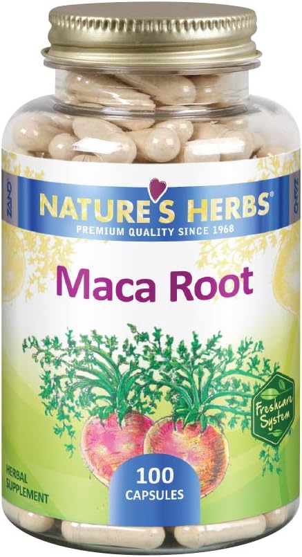 Le erbe naturali Maca Root, 500 mg, 100 capsule