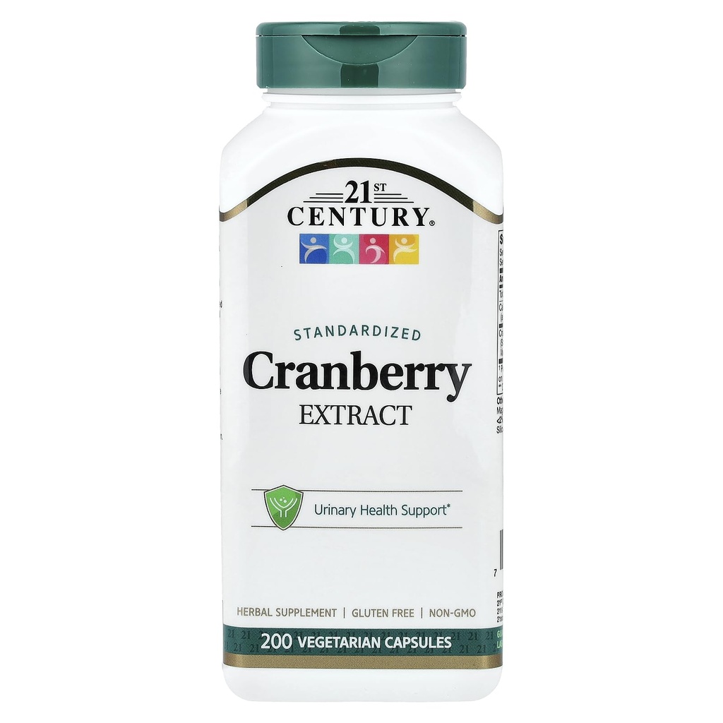 21st Century Healthcare, Inc Cranberry Extrakt Kapseln, 200 Count