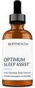 BodyHealth Optimum Sleep Assist, Natural Sleep Aid Vitamin con Melotonina e B6 per Adulti, Supplemento al supporto Dormire - 30 Serve