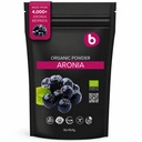 b Organic Aronia Berry Powder - Black Chokeberry Superfood High in Anthocyanins & Polyphenole - Unterstützt Immunsystem - Chokeberries Organic Superfood - Aronia Berries - Vegan, Gluten-Free - 1lb