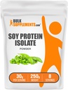 BulkSupplements.com Soy Protein Isolate Powder - Vegan Protein Powder, Unflavored - Rein & Glutenfrei, 30g pro Servierung, 250g (8.8 oz) (Pack von 1)