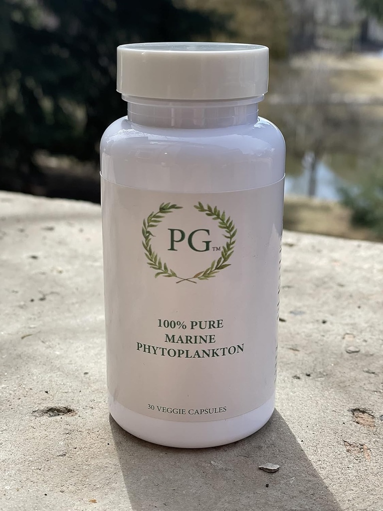 Phytoplankton marino organico puro al 100% - Enzima SOD ad alto rendimento - Polvere concentrata senza contaminanti, SUPERFOOD Vegan - 15g