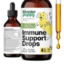 Forever Puppy Immune Drops for Dogs - Echinacea & Mullein Leaf Extract - Liquid Immune Support Supplement for Dogs of All Breeds & Sizes - 4 fl oz