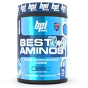 BPI Sports Best Aminos - BCAA Powder Post Workout & Glutamine Recovery Drink with Branched Chain Amino Acids for Hydration & Recovery, for Men & Women - Arctic Ice - 25 Servings