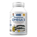 ANDREW LESSMAN Essential Omega-3 Orange - 60 Softgels - Ultra-Pure, olio Omega-3 ad alta potenza. Alte DHA, No Stomach Upset, No Contaminants, No Mercury. Piccolo Facile da ingoiare Softgels