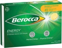 Berocca Energy Vitamin B & C Mango & Orange Flavour Effervescent Tablets 45 Count