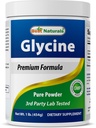 Best Naturals Glycine Powder 1 LB - Neurotrasmettitore & Relax Support