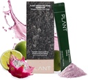 PLANT Vegan Collagen Peptid, Kombucha Powder, Probioitics, Vitamin C | 2000mg Tripeptid Vegetarische Collagen Booster, Dragonfruit Lime |15 Packets, Gut & Skin Health Anti-Aging Hydration Drink Mix
