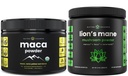 NutraChamps Bio Maca & Bio Lion's Mane Powder