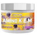 Evogen Amino K.E.M. - EAA & BCAA Pulverpumpe Volumizer | BCAAs Aminosäuren Supplement für Blutfluss, Muskelwachstum, & Hydration | BlackBerry Lemonade | 30 Portionen