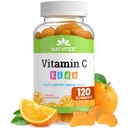 Kids Vitamin C Gummies – 120 Count of Tasty Immune Support Supplement for Kids, Toddlers, and Teens. Vitamin C Gummy Orange Flavored, Non-GMO, Gluten-Free, Vegan, Nut-Free, and Dairy-Free.
