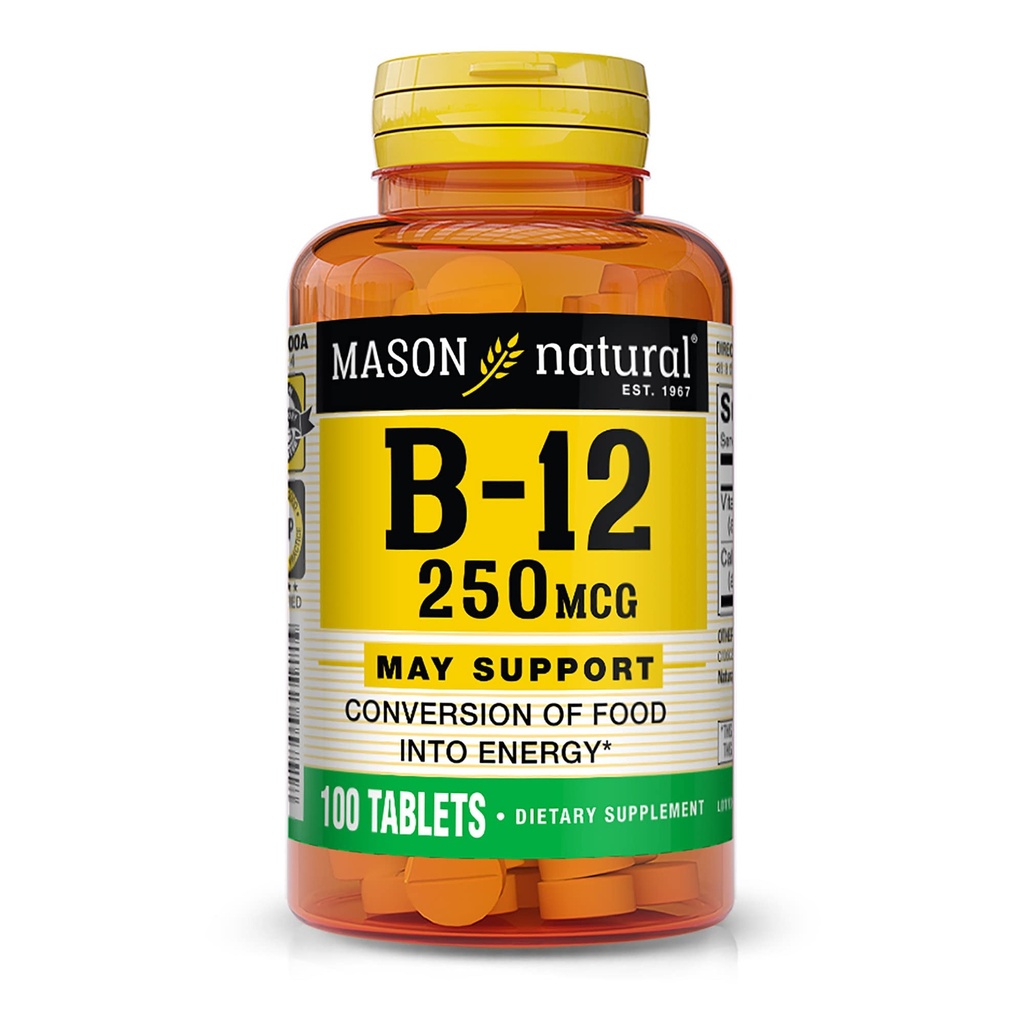 Mason Vitamins Mason Vitamina B 12 250mcg compresse