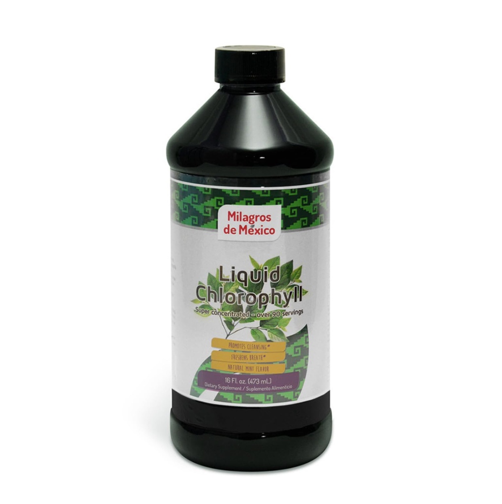 Clorofila Liquida Superconcentrado con Menta, 16 oz