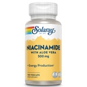 SOLARAY Niacinamide 500 mg | Vitamina B-3 | Metabolismo energetico, Circolazione, Nerve & Skin Health Support, 100 CT