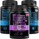 MEDCHOICE Sleep Melatonin (90ct) und Nootropic Brain (120ct) Supplement Bundle - Wellness Duo for Sleep, Brain, Focus, & Mood Support - Vegan, Non-GMO, Gluten-Free