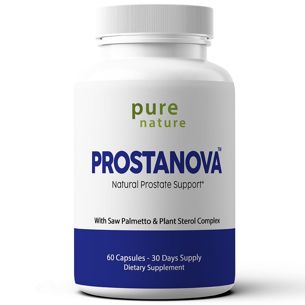 PureNature Prostanova - Natural Prostate Support Supplement with Saw Palmetto