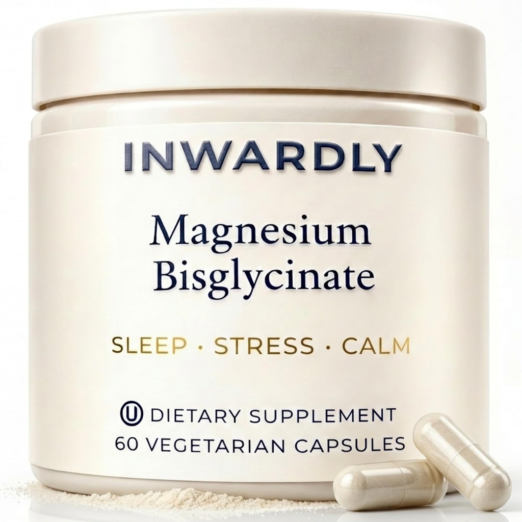 Magnesium Glycinate 500mg (as TRAACS Bisglycinate) - Sleep & Calm Support - High Absorption Chelated Magnesium Supplement - 1 Capsule per Serving - 2-Month Supply, 60 Vegan Capsules