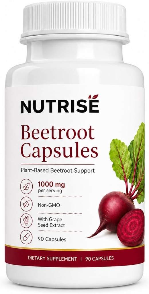 Nutrise Beetroot Circulation+ (3-in-1 Formula) for Daily Wellness & Active Lifestyle