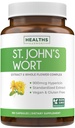 St John's Wort Capsules - Powerful & Potent Saint John's Wort Extract & Whole Herb Complex Standardisé à 900mcg Hypericine pour équilibrer le soutien quotidien de l'humeur - Vegan Non-OGM & Lab Vérifié (180 capsules)