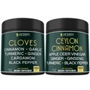 Bundle 7in1 Cloves Supplement & 6in1 Premium Ceylon Cinnamon Ergänzungen