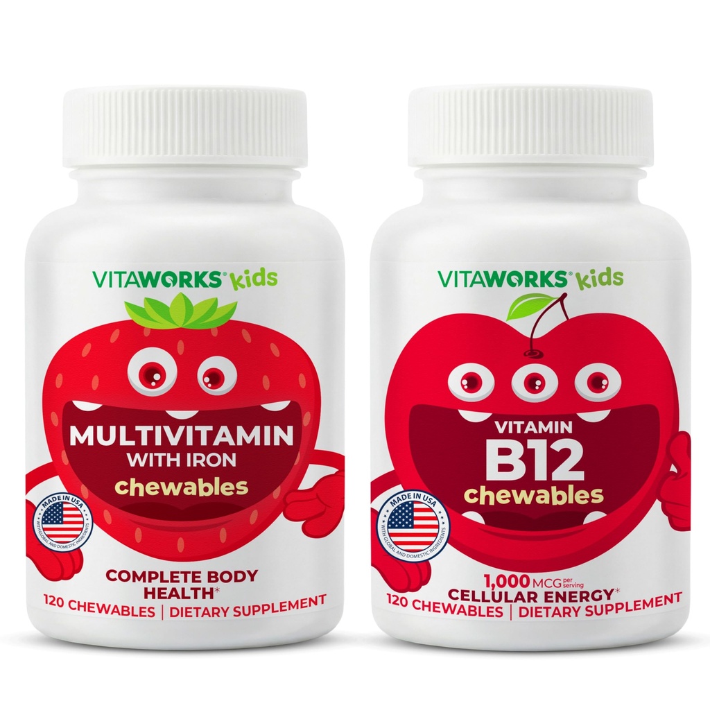 Kinder Multivitamin Chewables + Vitamin B12 Chewables