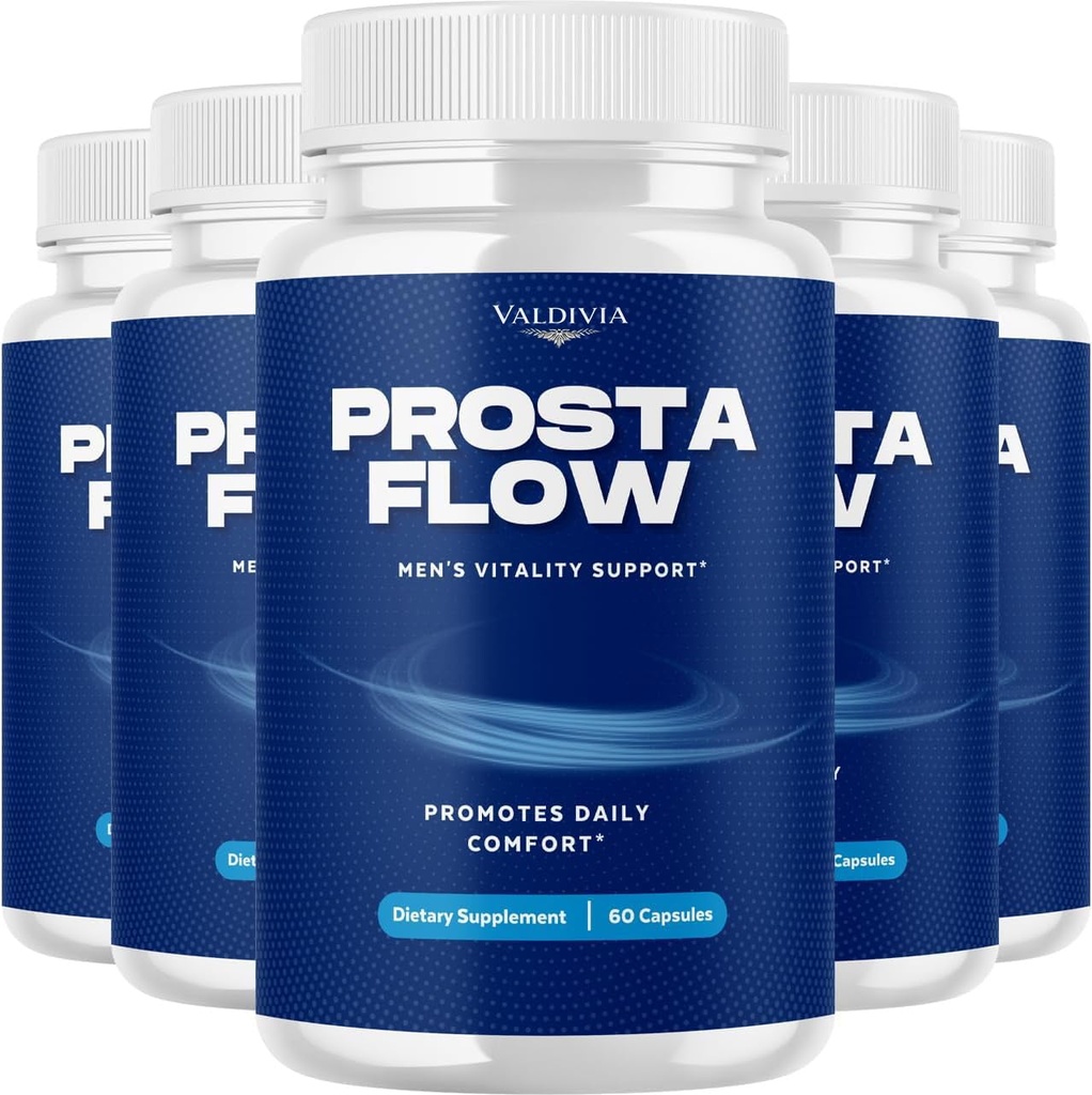 ProstaFlow Capsules - Official Prosta Flow Prostate Health Supplement Support Capsules Natural Ingredients - Maximum Strength, Premium Advanced Formula Health & Wellness, 300 Capsules for 5 Months