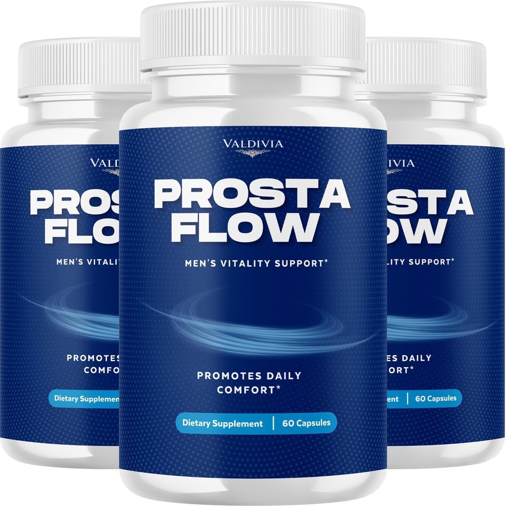 ProstaFlow Capsules - Official Prosta Flow Prostate Health Supplement Support Capsules Natural Ingredients - Maximum Strength, Premium Advanced Formula Health & Wellness, 180 Capsules for 3 Months