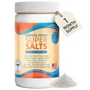 Dr. Liz Cruz Super Sels - Electrolytes, Poudre Hydratante avec Sodium, Magnésium, Calcium, Potassium, Curbes Cravates, Pas de sucre ou d'arôme artificiel