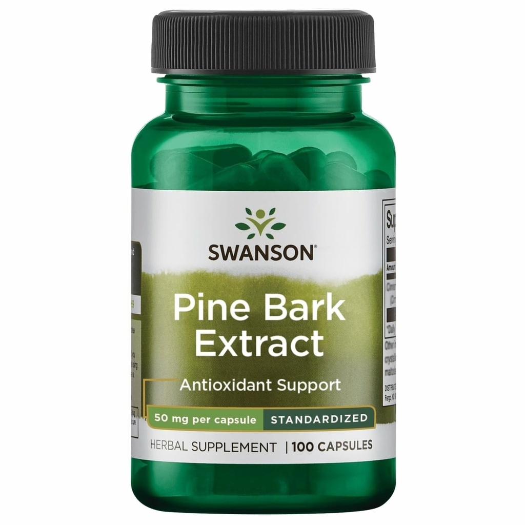 Extrait de pin de Swanson 50 Milligrammes 100 Capsules