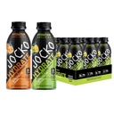 Jocko Fuel Hydrate Electrolyte Drinks - Sports Hydration Amplifier - Scientifically Formulated Electrolyte Blend Island Orange + Lemon-Lime 16 Oz (24 Pack)