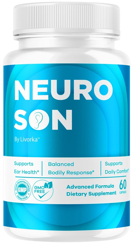 NeuroSon Capsules - Official Neuro Son Pills Advanced Support Supplement, All Natural NeuroSon Ear Health Support Vitamins for Overall Health & Wellness Reviews, 60 Capsules for 1 Month