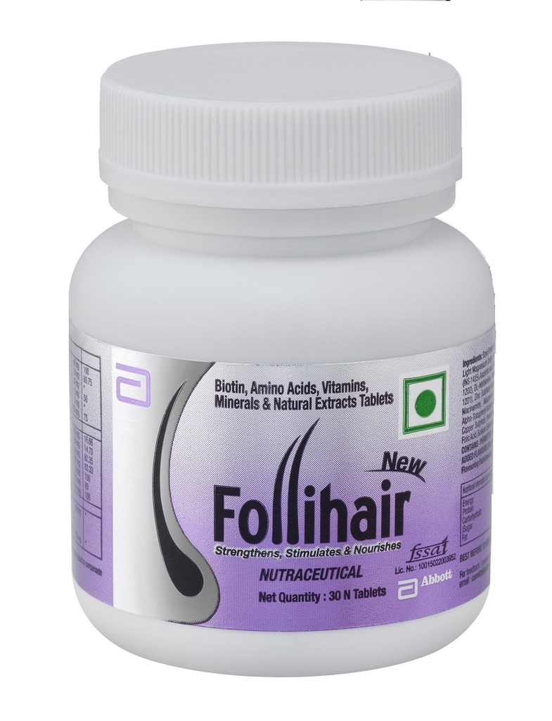 Follihair New - 30 Tablets
