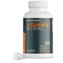 Bronson Vitamine K2 MK-7 100 MCG, K2 en MK7 Ménaquinone, soutien os non-OGM, 120 comprimés