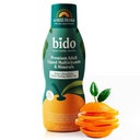 Bido Adult Liquid Multivitamin & Minerals for Women and Men | 60+ Nutrients for Energy, Immunity, Mood | Orange Flavor, 32 Servings