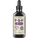 Think Above P5P Liquid Drops – Activated Vitamin B6 (Pyridoxal-5-Phosphate) – Fast Absorption Formula – Nervous System & Energy Support – 2 oz (60 mL)