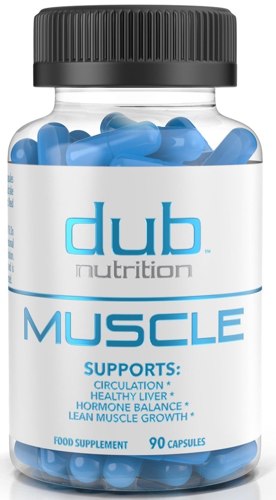 Supplément musculaire - Thistle de lait, Beta Alanine, Acai, Vitamines B6 et C - Soutient la récupération, la force et le bien-être - 90 Capsules
