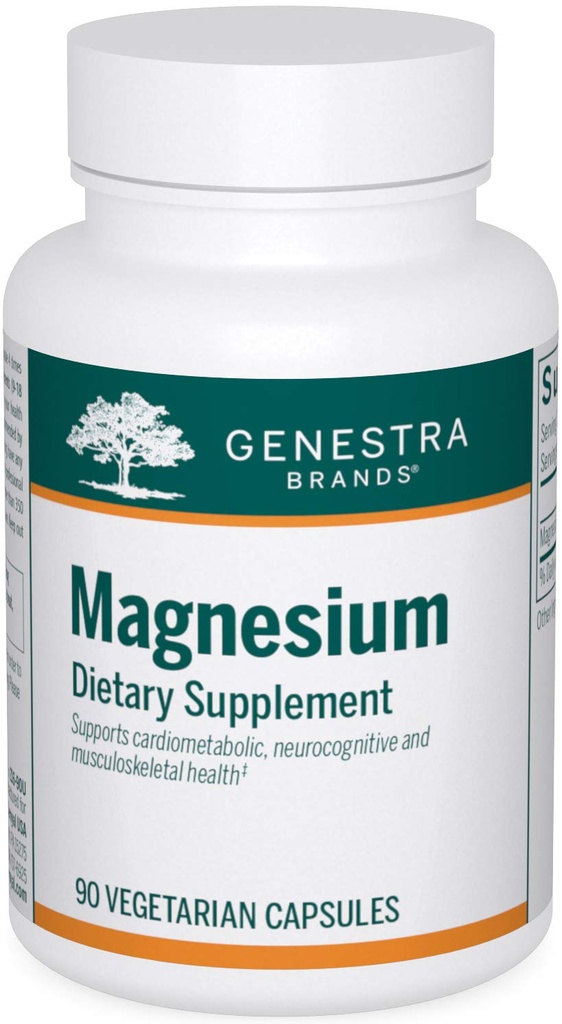 Genestra Brands Magnesium | Magnesium Aspartate Mineral Supplement | 90 Capsules