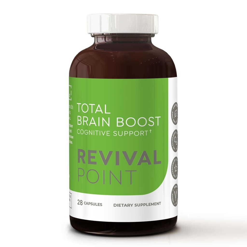Total Brain Boost Supplement - 1 Flasche
