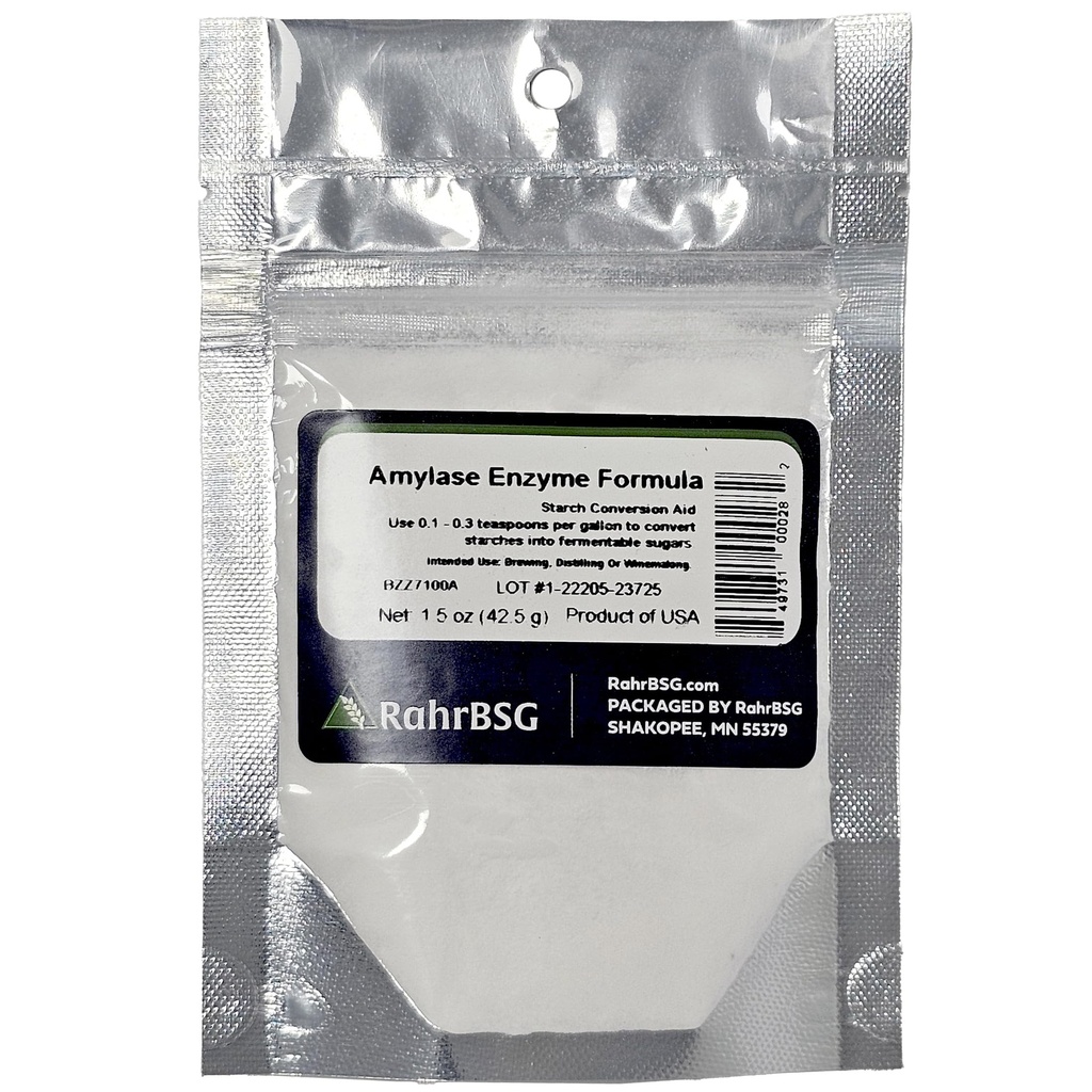 Amylase enzyme - 1.5 oz.